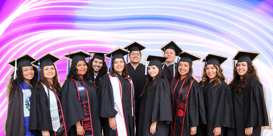 CSUN Department of Central American and Transborder Studies class of 2019